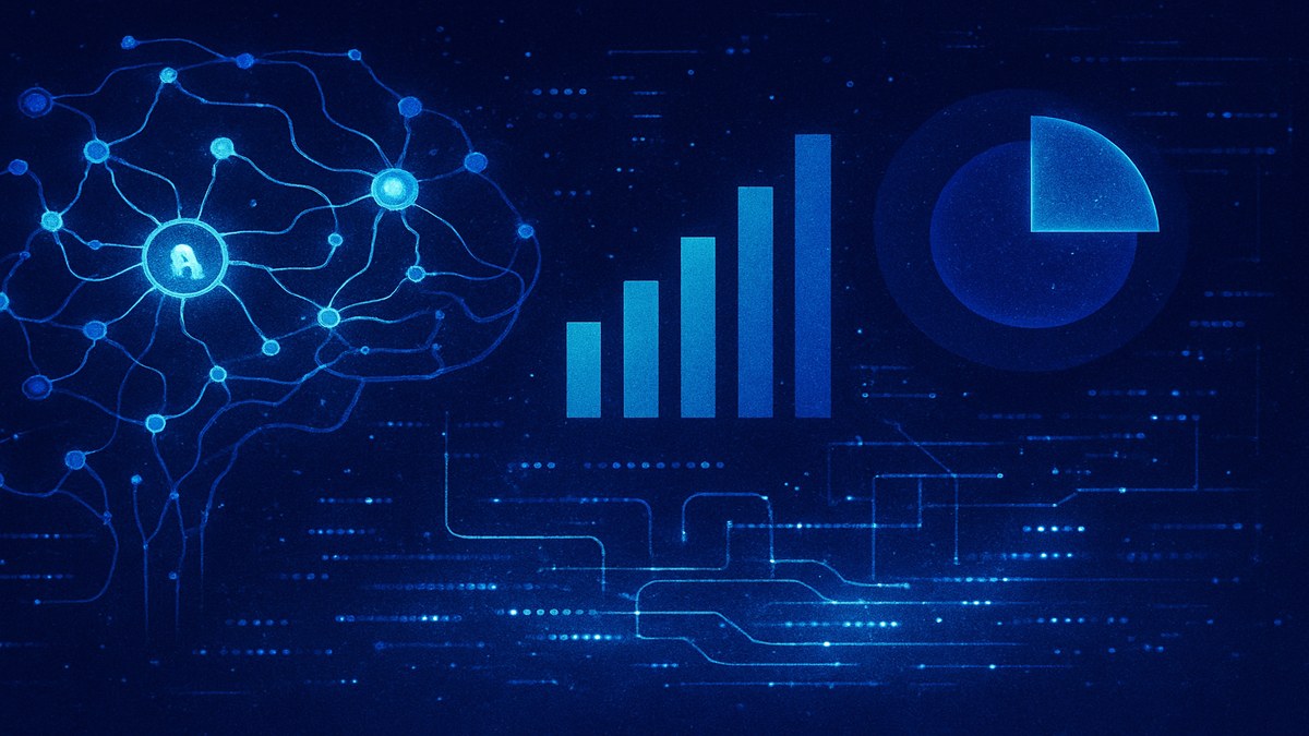 PwC Study Highlights AI Wealth Concentration Among Top 20% of Companies — illustration