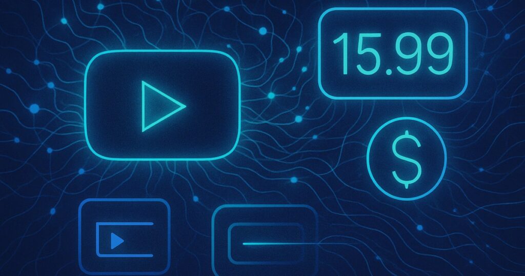 YouTube Premium Price Rises to $15.99 as Ad Breaks Lengthen, Bug Cited for 90-Second Unskippable Ads